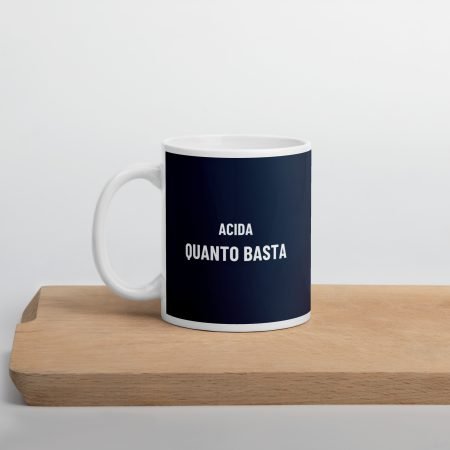 tazza blu acida quanto basta