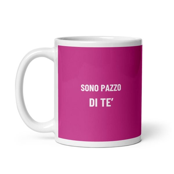 Tazza Sono pazzo di tè (Rosa)