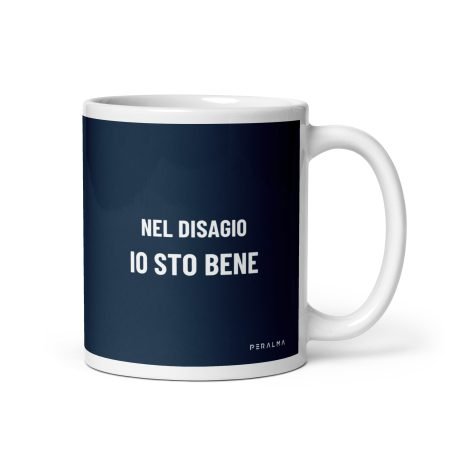 tazza simpatica Nel disagio io sto bene