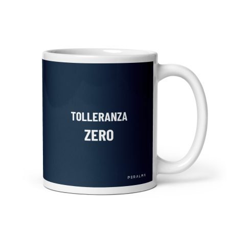 tazza tolleranza Zero colore Blu