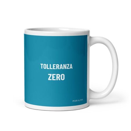 Tazza Tolleranza Zero (Verde Turchese)